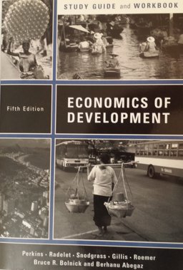 Economics of Development 5th 2001 Student Manual, Study Guide, etc.  9780393976496 Front Cover
