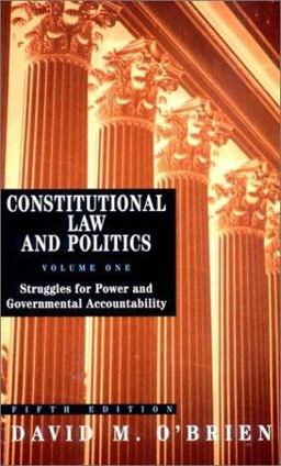 Constitutional Law and Politics