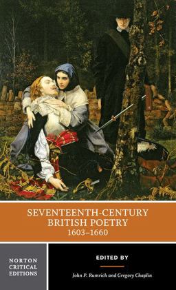 Seventeenth-Century British Poetry, 1603-1660  9780393979985 Front Cover