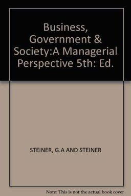 Business, Government and Society Business, Government and Society