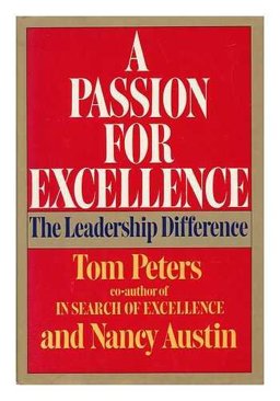 Passion for Excellence The Leadership Difference  9780394544847 Front Cover