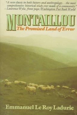 Montaillou The Promised Land of Error  9780394729640 Front Cover