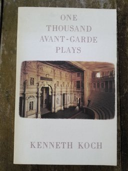 One Thousand Avant-Garde Plays  9780394758978 Front Cover