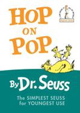 Hop on Pop The Simplest Seuss for Youngest Use  9780394800295 Front Cover