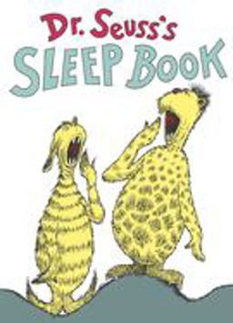Dr. Seuss's Sleep Book  9780394800912 Front Cover