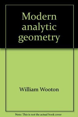 Modern Analytic Geometry