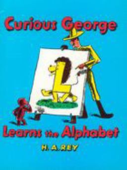Curious George Learns the Alphabet 50th 9780395137185 Front Cover