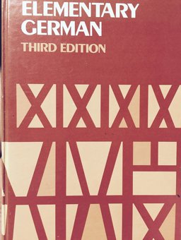 Elementary German 3rd 9780395198667 Front Cover