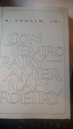 Contemporary American Poetry Contemporary American Poetry