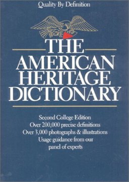 The American Heritage Dictionary of the English Language