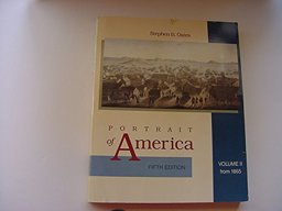 Portrait of America to 1877  9780395433546 Front Cover