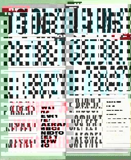 Dictionary of Cultural Literacy What Every American Needs to Know  9780395437483 Front Cover