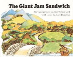 Giant Jam Sandwich  9780395442371 Front Cover