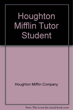 Houghton Mifflin Tutor Student