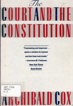 The Court and the Constitution