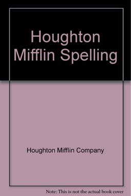 Houghton Mifflin Spelling
