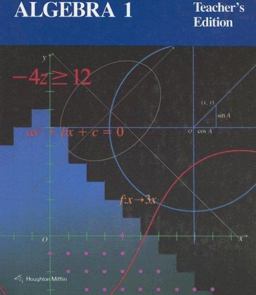 Algebra 1 1st 9780395535905 Front Cover