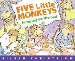 Five Little Monkeys Jumping on the Bed  9780395557013 Front Cover