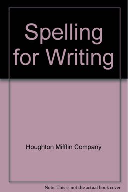 Spelling for Writing