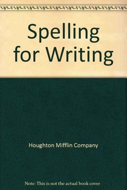 Spelling for Writing