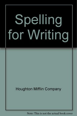 Spelling for Writing