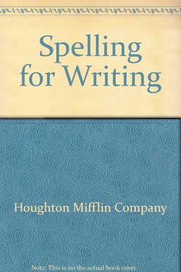 Spelling for Writing
