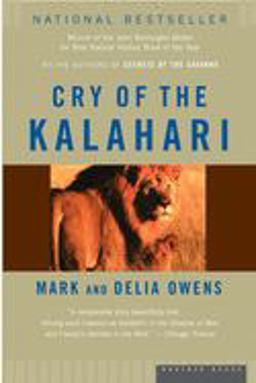 Cry of the Kalahari  9780395647806 Front Cover