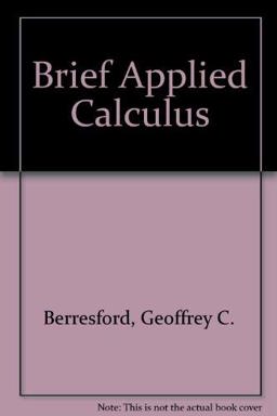 Brief Applied Calculus