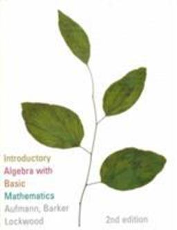 Introductory Algebra with Basic Mathematics