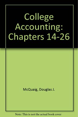 College Accounting : Chapters 1-26 6th 9780395797013 Front Cover