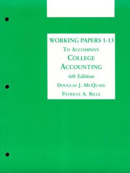 College Accounting College Accounting