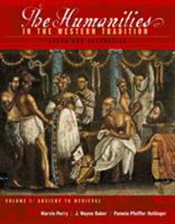 Humanities in the Western Tradition Ideas and Aesthetics  9780395848111 Front Cover