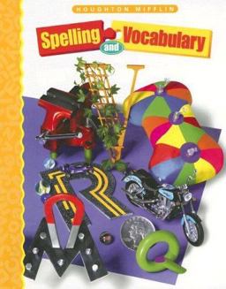 Houghton Mifflin Spelling and Vocabulary