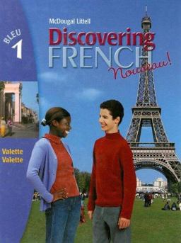 Discovering French Blue 1  9780395874820 Front Cover