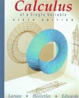 Calculus of a Single Variable 6th 9780395885789 Front Cover