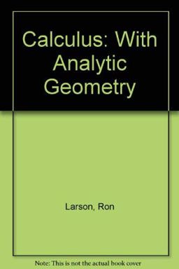 Calculus with Analytic Geometry