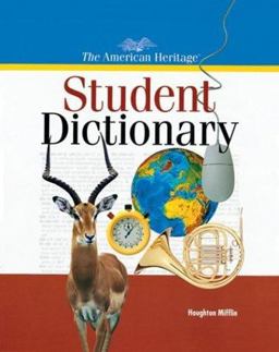 American Heritage Student Dictionary 3rd 9780395902110 Front Cover