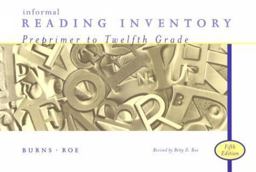 Informal Reading Inventory