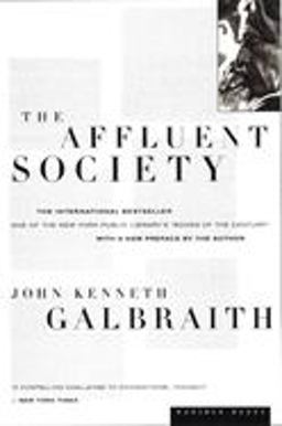 Affluent Society 40th 9780395925003 Front Cover
