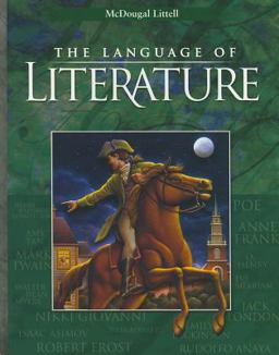 Language of Literature : Pupil's Edition 1st 9780395931714 Front Cover