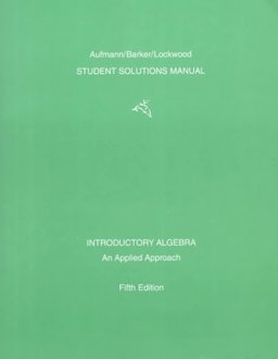 Introductory Algebra: An Applied Approach 5th 9780395934463 Front Cover