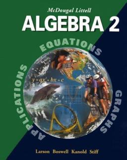 Algebra 2  9780395937785 Front Cover