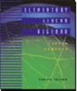 Elementary Linear Algebra