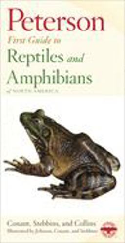 Peterson First Guide to Reptiles and Amphibians  9780395971956 Front Cover