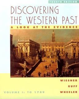 Discovering the Western Past Vol. 2 : A Look at the Evidence 4th 9780395976142 Front Cover