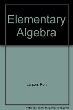 Elementary Algebra Student Study Guide