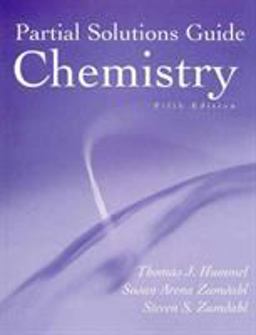 Chemistry 5th 9780395985885 Front Cover