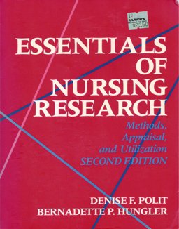 Essentials of Nursing Research