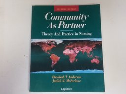 Community As Partner Theory and Practice in Nursing 2nd 1995 Revised  9780397550883 Front Cover