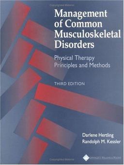 Management of Common Musculoskeletal Disorders Physical Therapy Principles and Methods 3rd 9780397551507 Front Cover